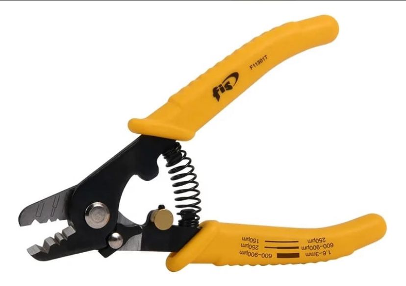 Pinzas Pelacable de Fibra Óptica Tres Pasos