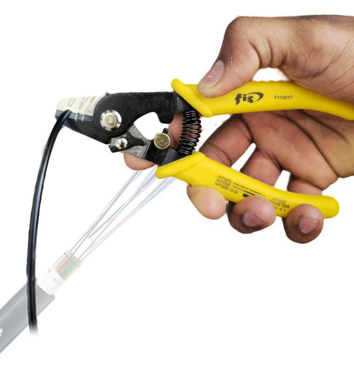 Pinzas Pelacable de Fibra Óptica Tres Pasos